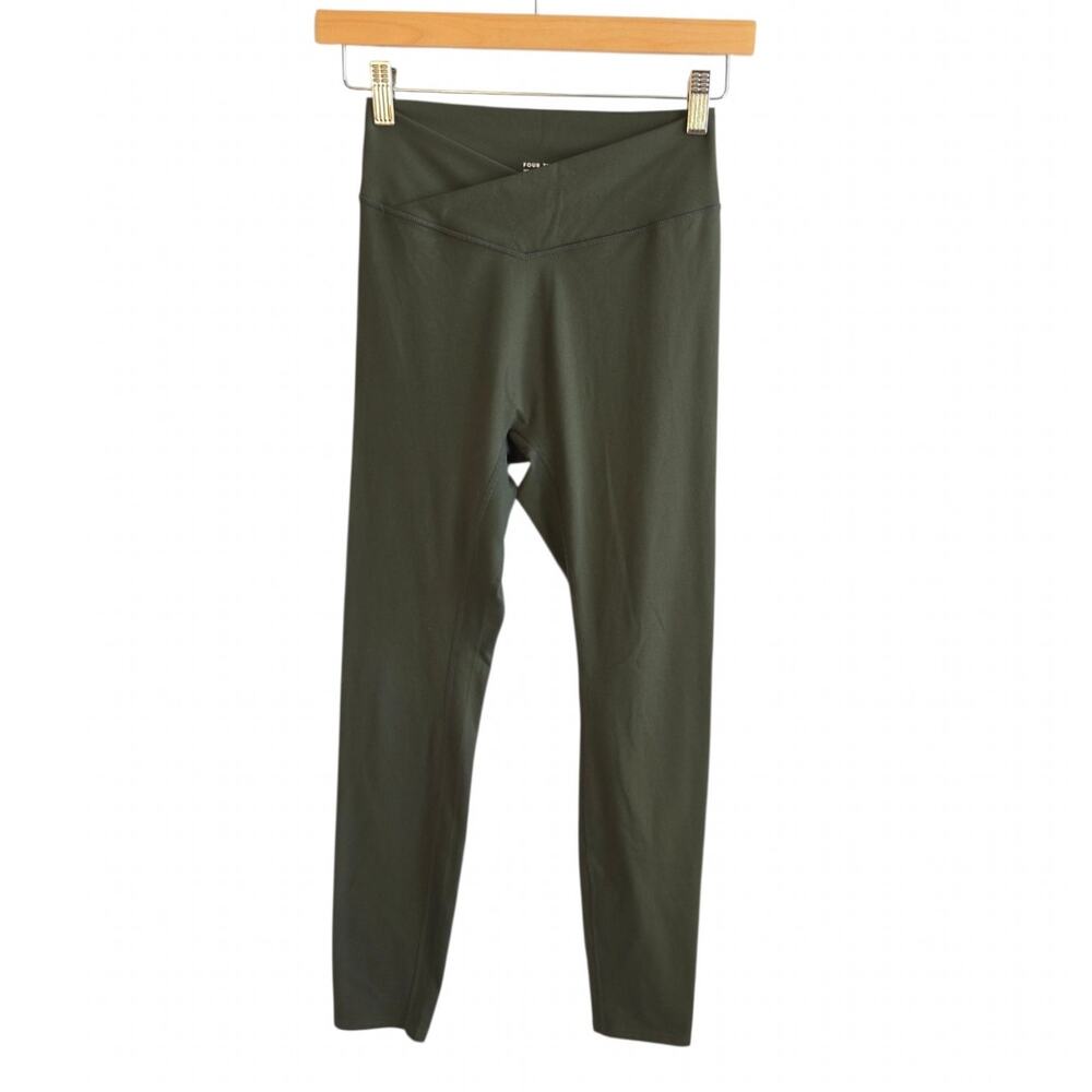 Four Three Seven 437 The V Crossover Front Green Legging Medium